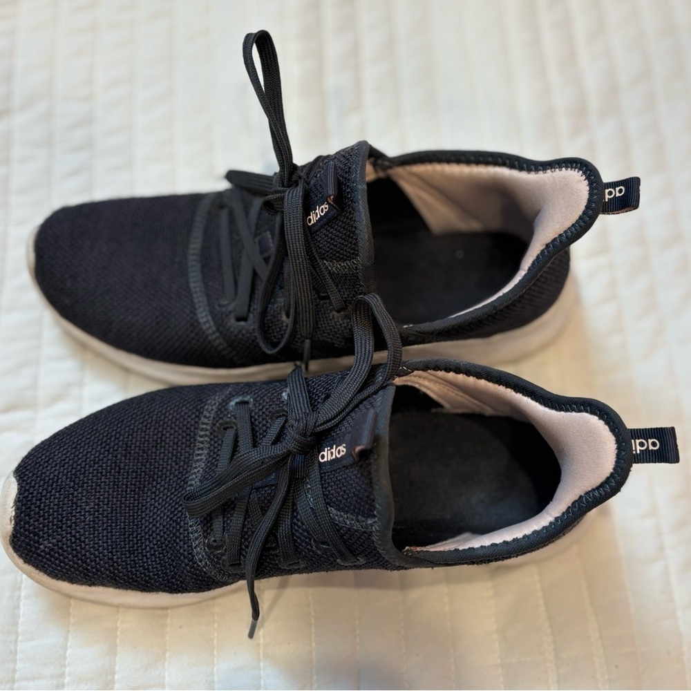 Adidas Cloudfoam Pure Women’s Running Shoes Black & Pink Size 10 - Picture 6 of 7